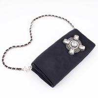 Chanel Black Quilted Nylon Embellished Evening Bag - Sold for $3,328 on 10-11-2026 (Lot 665).jpg
